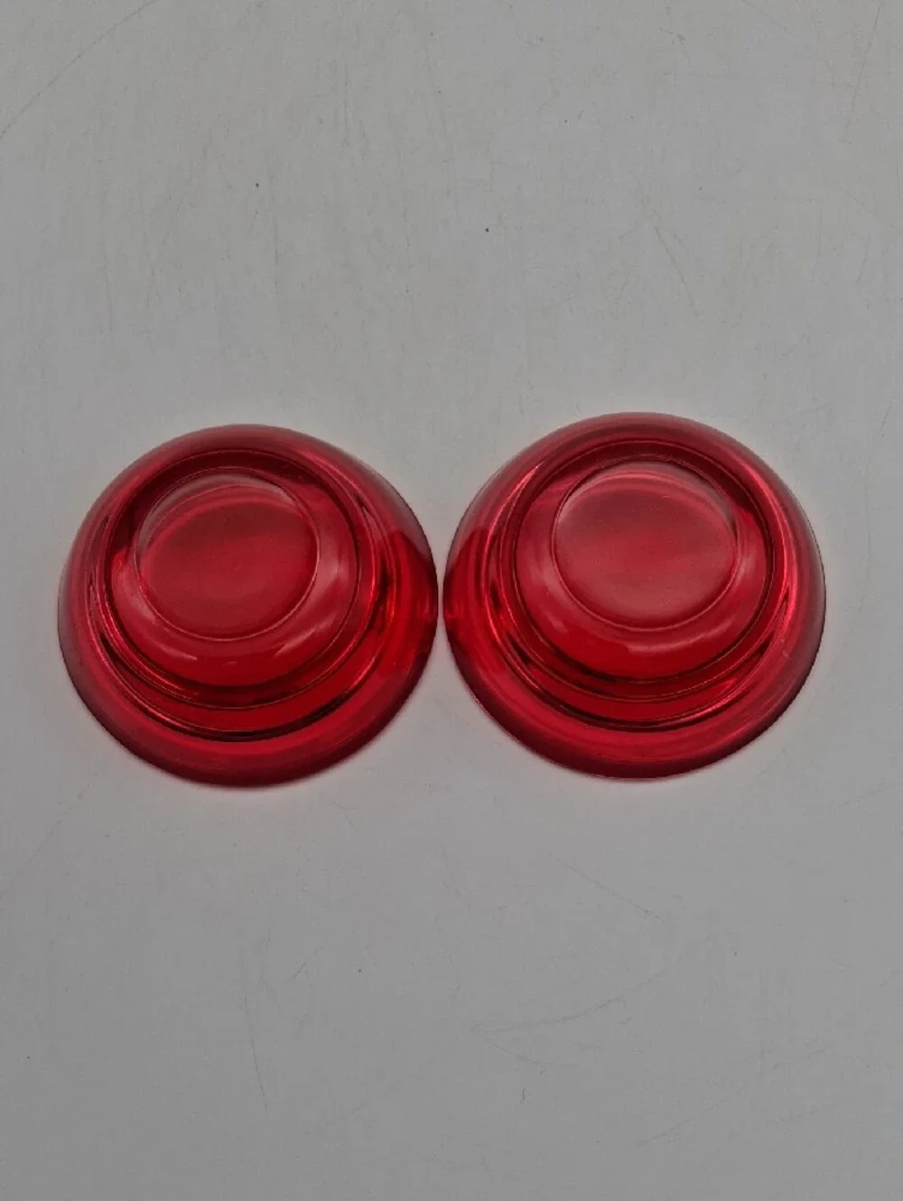 Home Accents Red Tealight Holder Pair